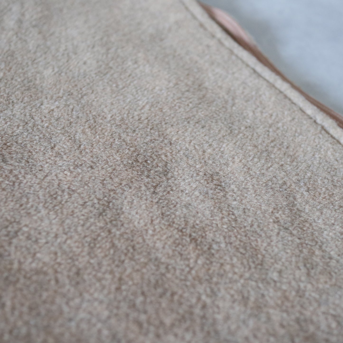 ふんわりあたたか side ribbon vest【camel】