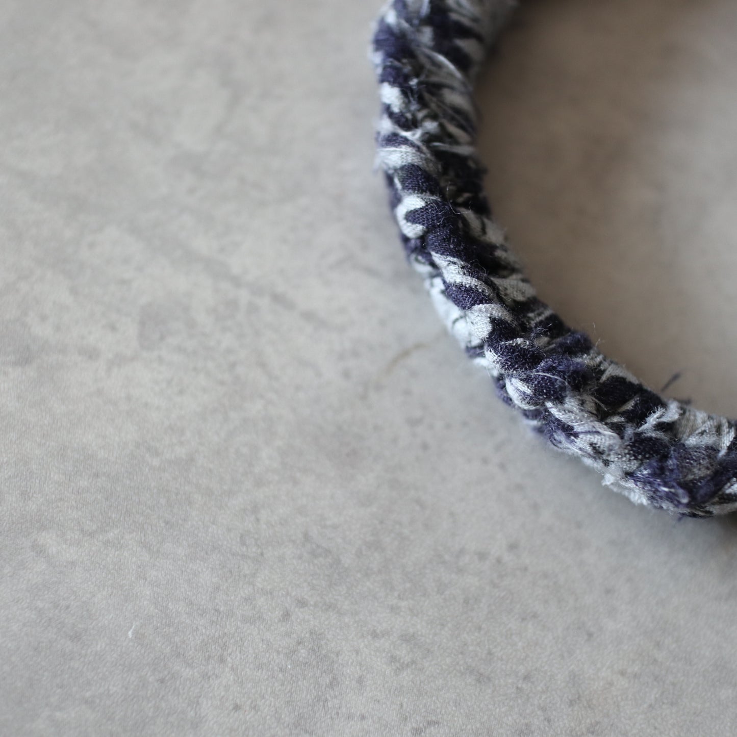 チャリティーバングル【navy & gray】送料無料